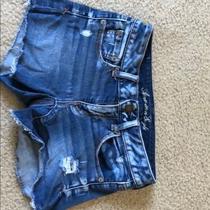 American eagle jean shorts